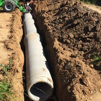 БУ ЖБИ трубы для канав: внешний вид